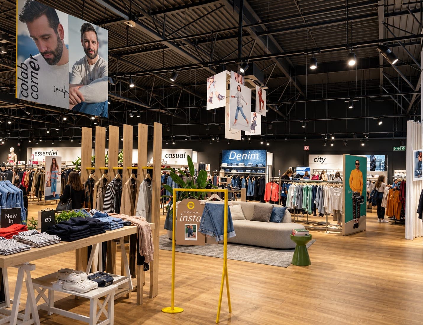 The e5 store interior
