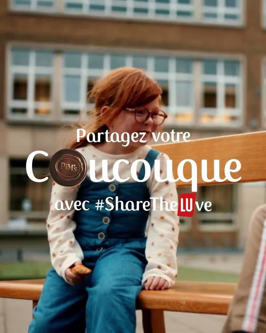 LU social post: “Partagez votre Coucouque avec #SharetheLUve”